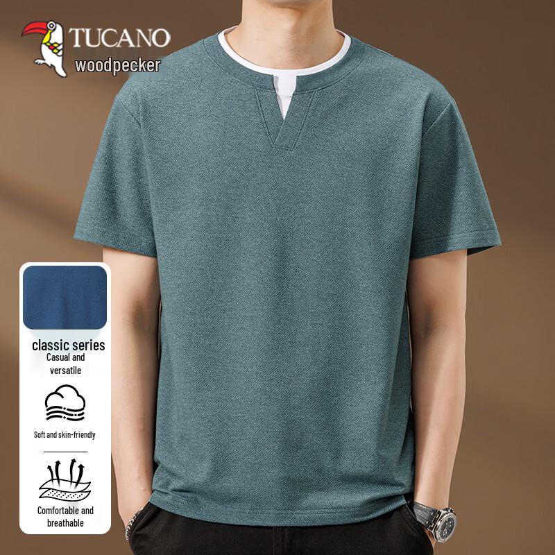 Tucano Men's Casual Short Sleeve T-Shirt
