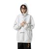 2025 Spring/Autumn Men's Embroidered Hooded Sweatshirt: Loose, Lazy Style Jacket