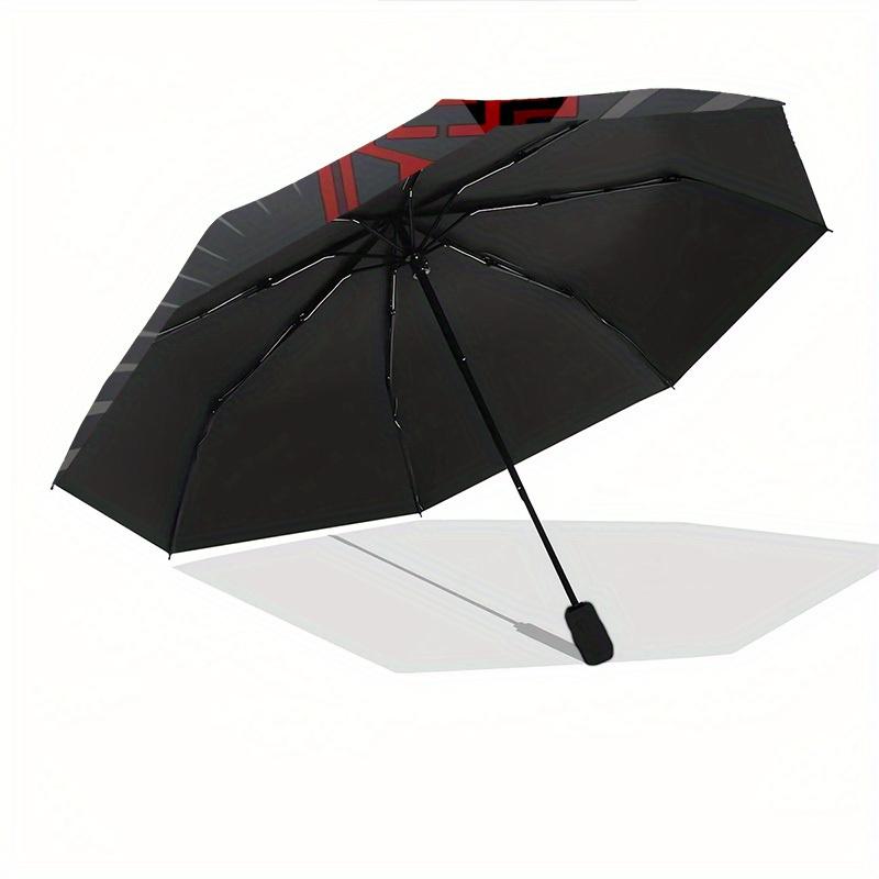 1 szt. Parasol Wysokiej Jakości z Motywem Maze Rammstein, Parasol z Automatycznym Otwieraniem i Zamykaniem, Parasol Wielofunkcyjny G0811009