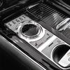 Metal Car Center Console Gear Shift Panel Button Decorative Frame Trim Sticker For Jaguar XF 2008-2015 XJ 2010- Accessories