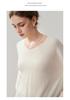 Women's V-Neck Loose Cashmere-Feel Side Slit Cardigan Sweater