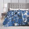 Cartoon Blankets Fleece All Season Bfdi Multifunction Lightweight Thin Throw Blanket for Bed Office Bedspreads