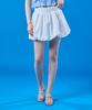 Collet Balloon Cooling Crinkly Layered Mini Skirt [White] Kcl.