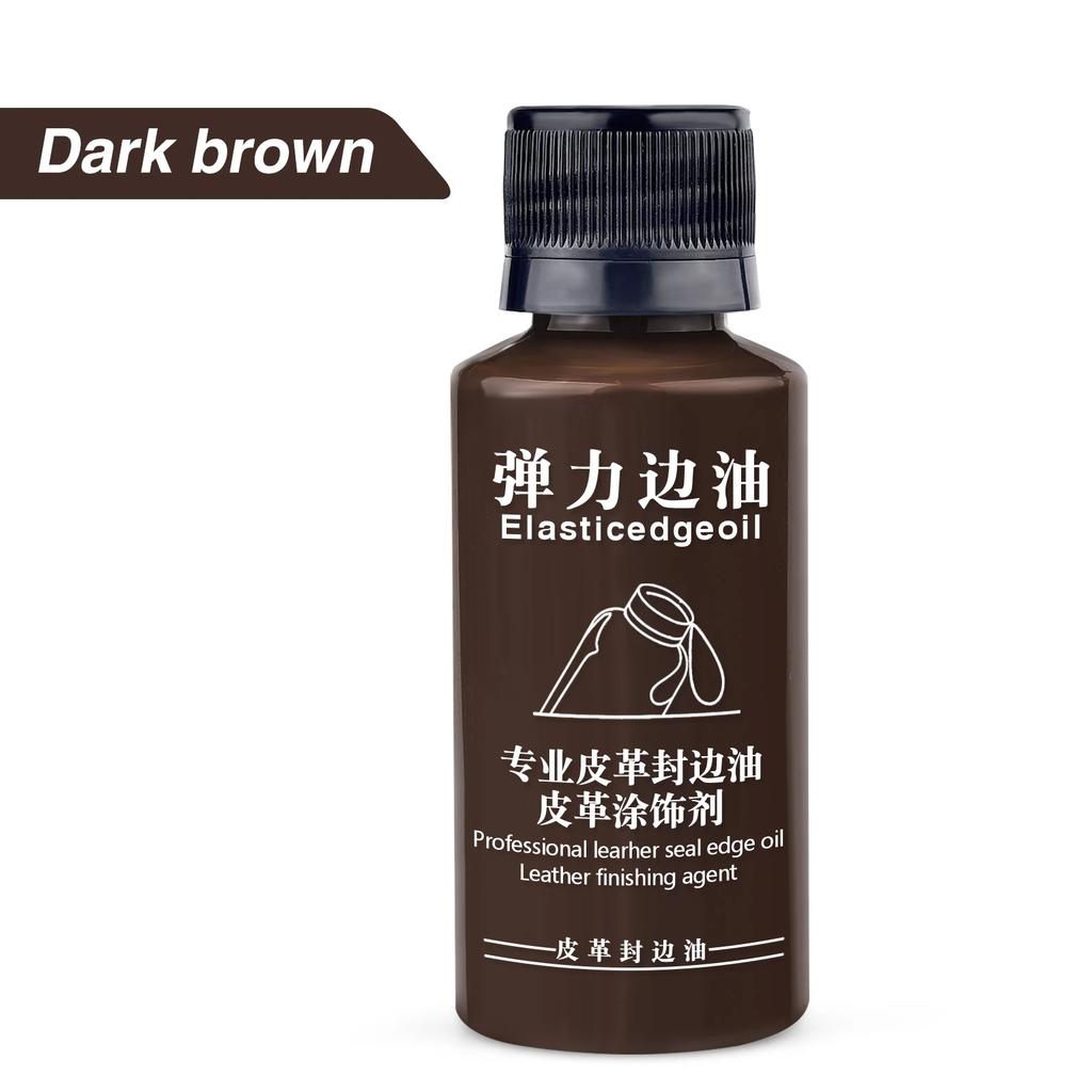 30ml Stretch Matte Leather Edge Paint Oil Dye Color Coats Leather Edges Repair Wrap Edge Liquid DIY Leather Shoe Edges Pigment