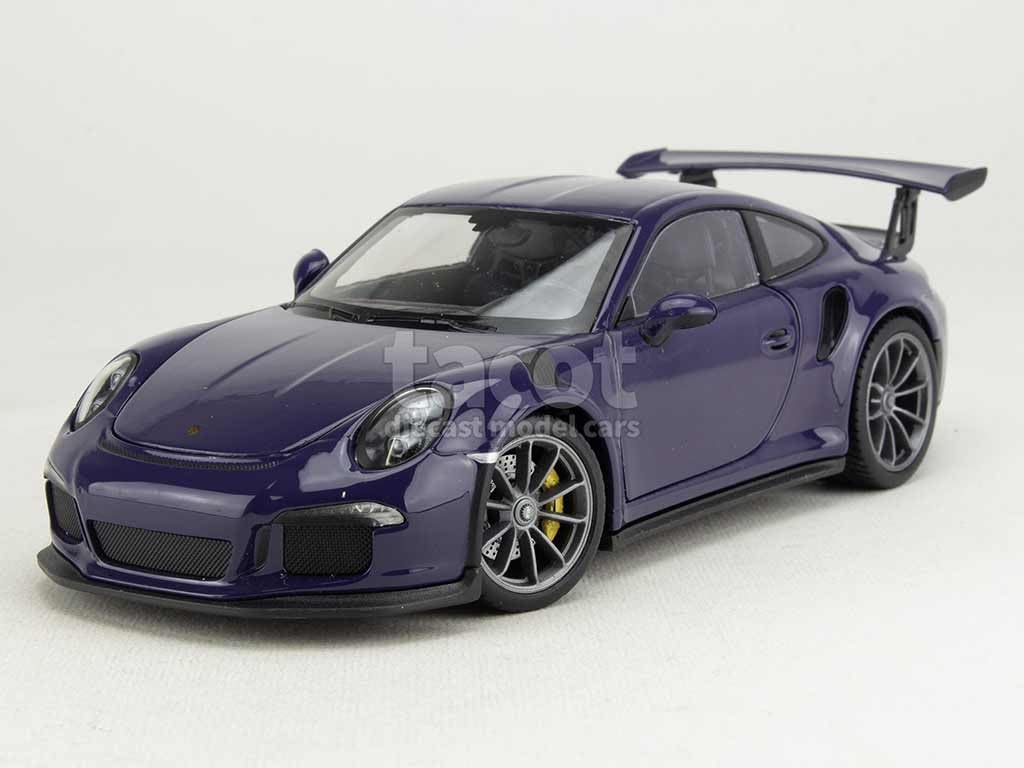 

Мини-автомобиль Willy Porsche GT3 RS 2016 Фиолетовый 1/24 911/991 фиолетовый