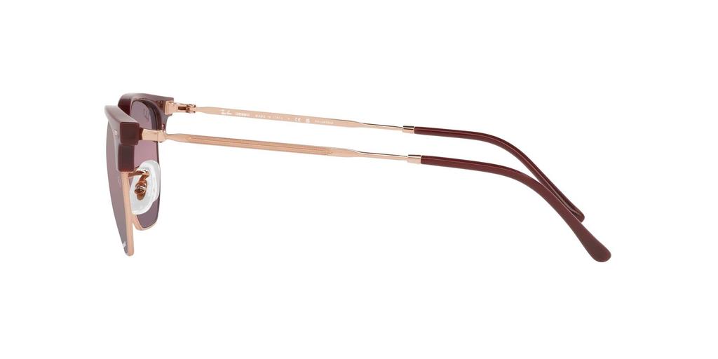 sunglasses RB4416 CLUBMASTER ROSE GOLD 53 NEW 6654G9 BORDEAUX ON polarized Ray-Ban
