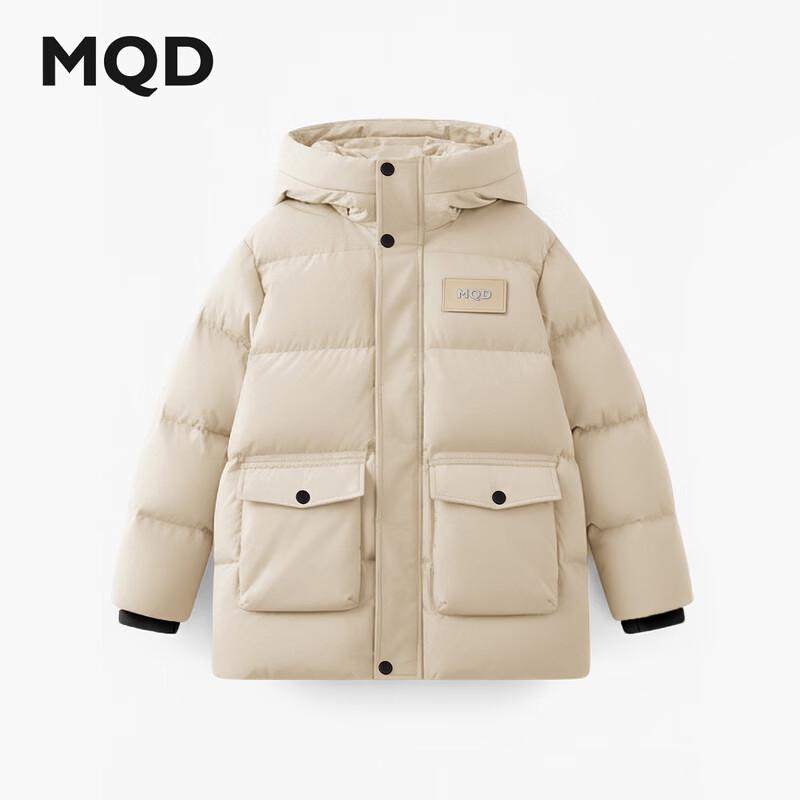 Детская трехзащитная пуховая куртка средней длины MQD 150