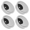 4 Set Desk Cable Wire Grommet PC Computer Desk Cord Grommet Cable Hole Cover Organizers