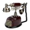 CTN8028 Vintage Desk Telephone Multifunction ABS Landline Phone with ReDial Flash