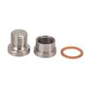 Automotive Oxygen Sensor Adapter Metal Car Accessories Electro Galvanized High Strength M12x1.25