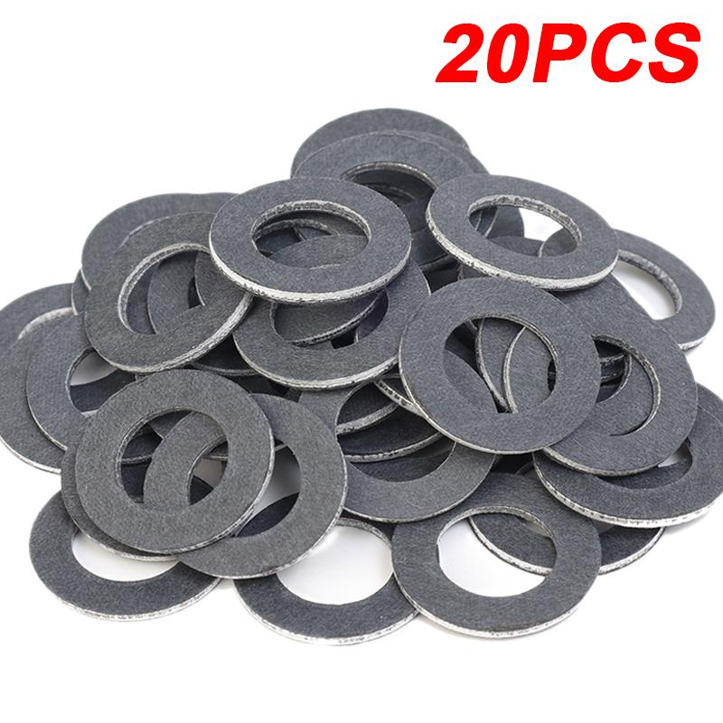 Śruba Uszczelka Korek Spustu Oleju Podkładki Otwór dla Toyota OE90430-12031 12mm Aluminiowe Akcesoria Uszczelka Uszczelniająca Części Silnika