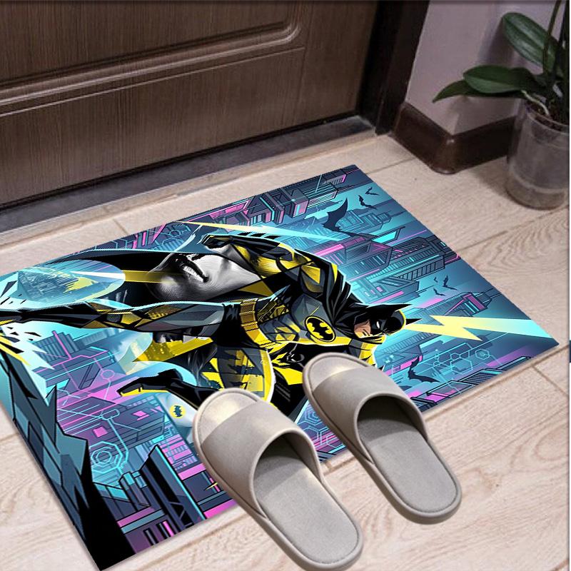 Batman Pattern Rug, Indoor/Outdoor Mat, for Picnic, Gameroom, Bedroom, Office, Living Room, Home Decor Carpet, Birthday Gift