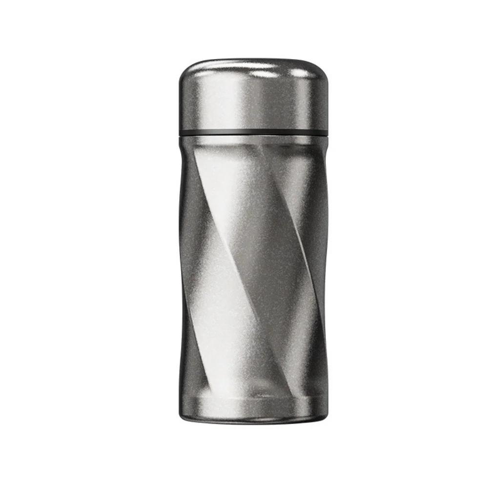 Double Wall Titanium Insulated Water Bottle For Tea 200ML Full Titanium Business Office Thermos Bottle Coffee Thermal Cup