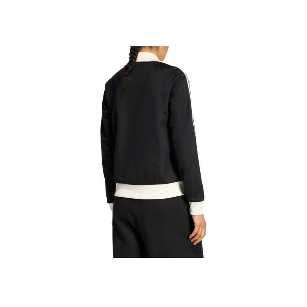 Adidas Originals Firebird Classic Full Zip Track Jacket Women Black White KD7969