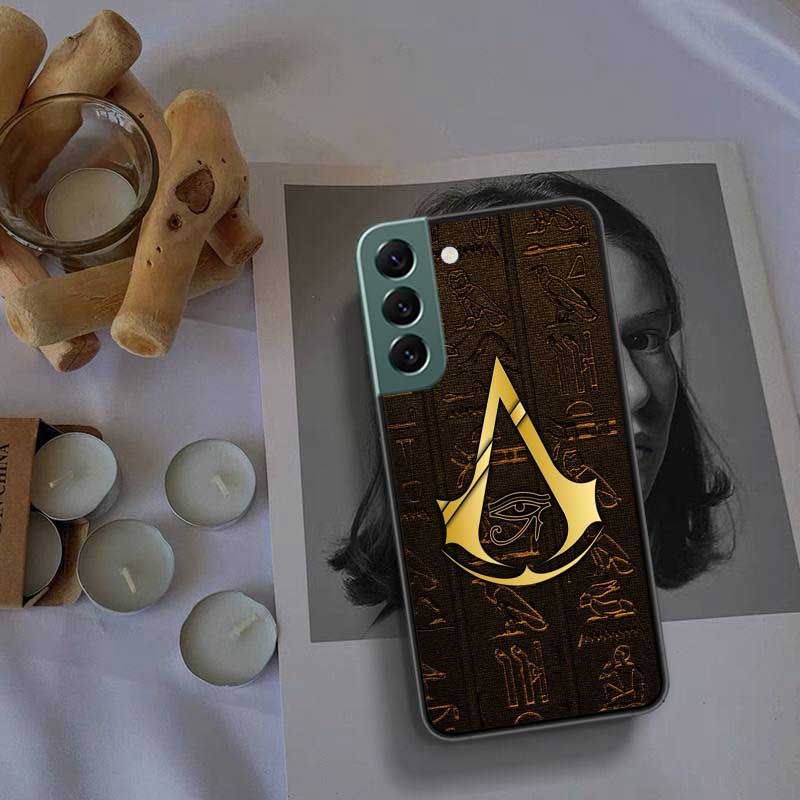 Egypt Pharaoh Mural Phone Case For Samsung A02 A03 A03S A04 A04S Galaxy A55 A35 A25 A15 S10 Lite A9 A8 A7 A6 Plus A90 A80 Cover