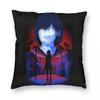 Horror Game Silent Hill F Pillowcase Printed Polyester Cushion Cover Decor Hinako Shimizu Throw Pillow Case Cover Home Zippered