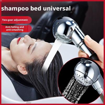 Shampoo-Liege Armatur Friseursalon Friseur Duschkopf mit Schalter Zweistufiger Wasserstrahlmodus Kleine Duschdüse