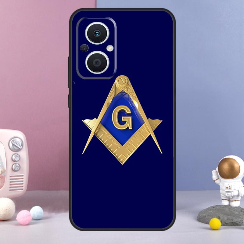 Freemasonry Logo Symbol Funda For OPPO Reno 8 Lite 11F 12F 13F 14F 10 11 12 13 14 Pro OPPO Find X9 X5 X6 X8 Pro Case