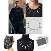 Premium Quality 2018 Halloween Costume Black Panther Necklace Jumpsuit Mask Ensemble
