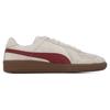 Puma Army Trainer Suede Low Top Sneakers Unisex Sneakers White Gray Red 388156-02