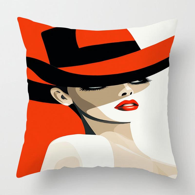 Nordycki Styl Abstrakcyjna Sztuka Figura Poszewka na Poduszkę 40x 40cm Salon Sofa Dekoracyjna Poszewka na Poduszkę Pokój Dekoracyjna Estetyka