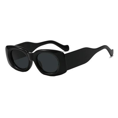 Cross-Border Square Frame Fashion Wide Leg Sunglasses for Women & Men - Trendy High-End Selfie Accessory