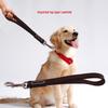 Genuine Leather Cowhide Dog Leash for Medium/Large Breeds - Retriever, Collie, Bulldog, Husky
