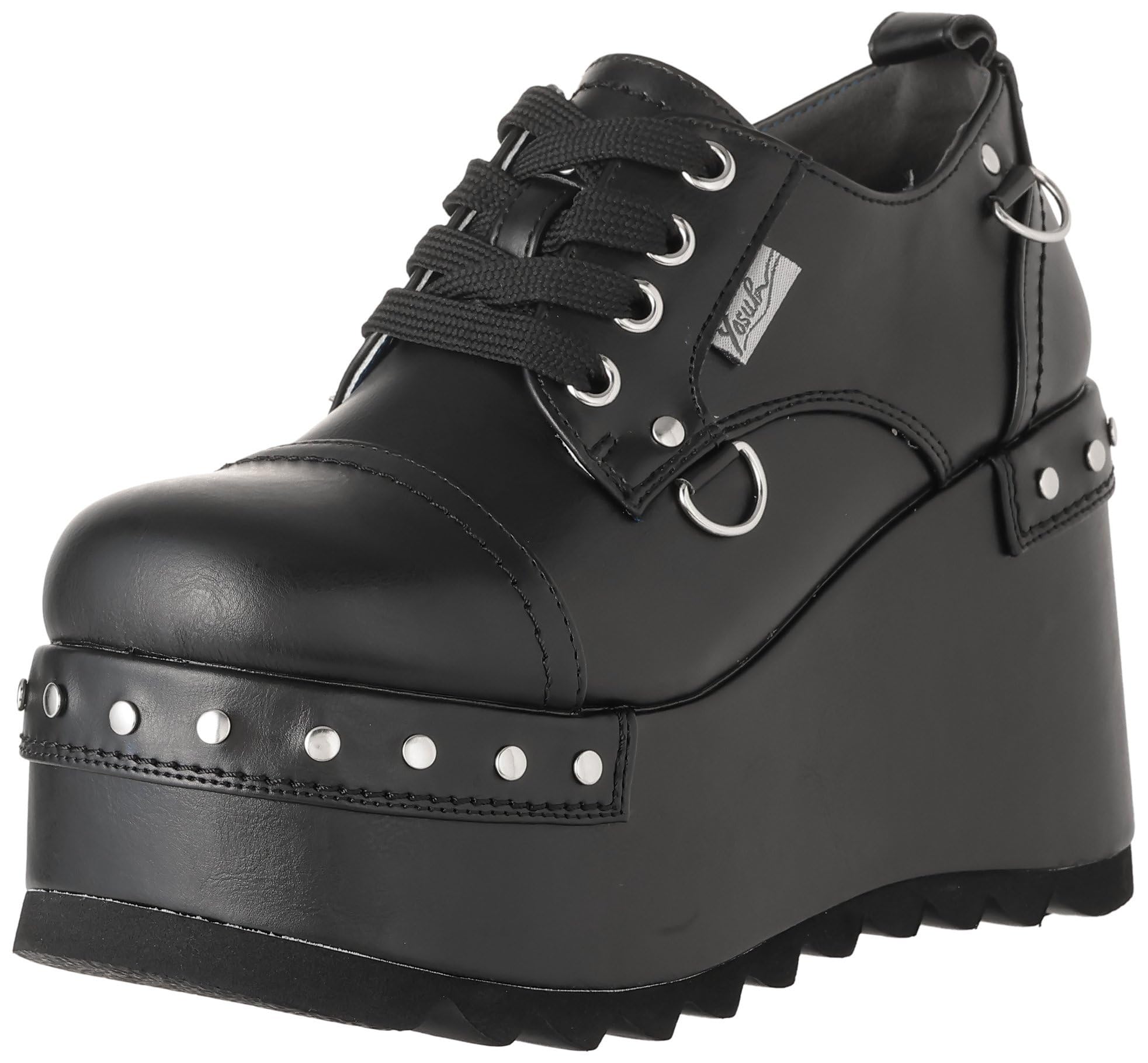 

Yosuke Platform Shoes 4460040 Women s Black Size 23.0cm-23.5cm