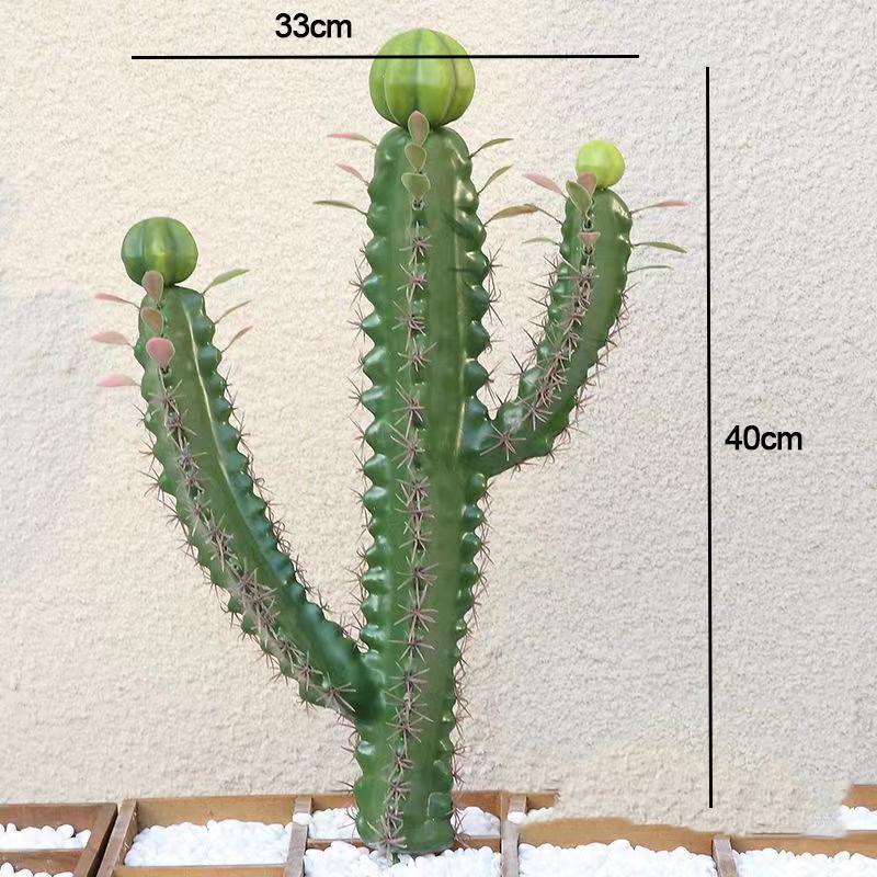Artificial Cactus Fake Big Cactus Plants Faux Cacti Saguaro for Indoor Outdoor Home Office Shop Garden Decoration