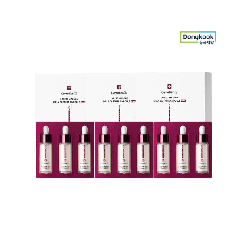 Expert Madeca Mela Capture Ampoule Max 15ml x 3 boxes 3 boxes Melanin care for freckles, elasticity, and radiance