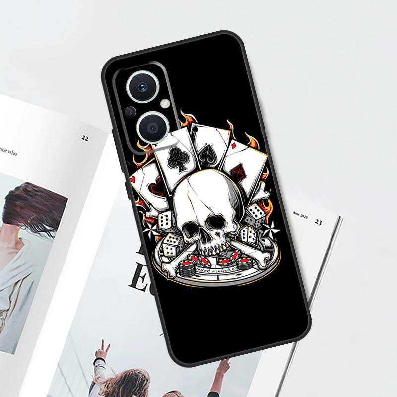 Casino Gambling Case For OPPO Reno 15 F 14 13 12 11 10 Pro 14F 13F 12F 11F 8T OPPO Find X9 X8 X5 X6 Pro Cover
