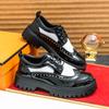 Fashion Rivet Brogue Men Shoes Designer Platform Man Leather Shoes High Quality Men's Loafers Oxford Zapatos De Vestir Hombre