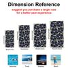 Blue Petals Quick Drying Bath Towel Microfiber beach towel - light weight swimming camping  yoga beach out