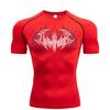 2025 Maglietta a Compressione Uomo Manica Corta Magliette Sportive Fitness Corsa Abbigliamento Sportivo Uomo Palestra Elastica Asciugatura Rapida Maglietta da Jogging RL0659