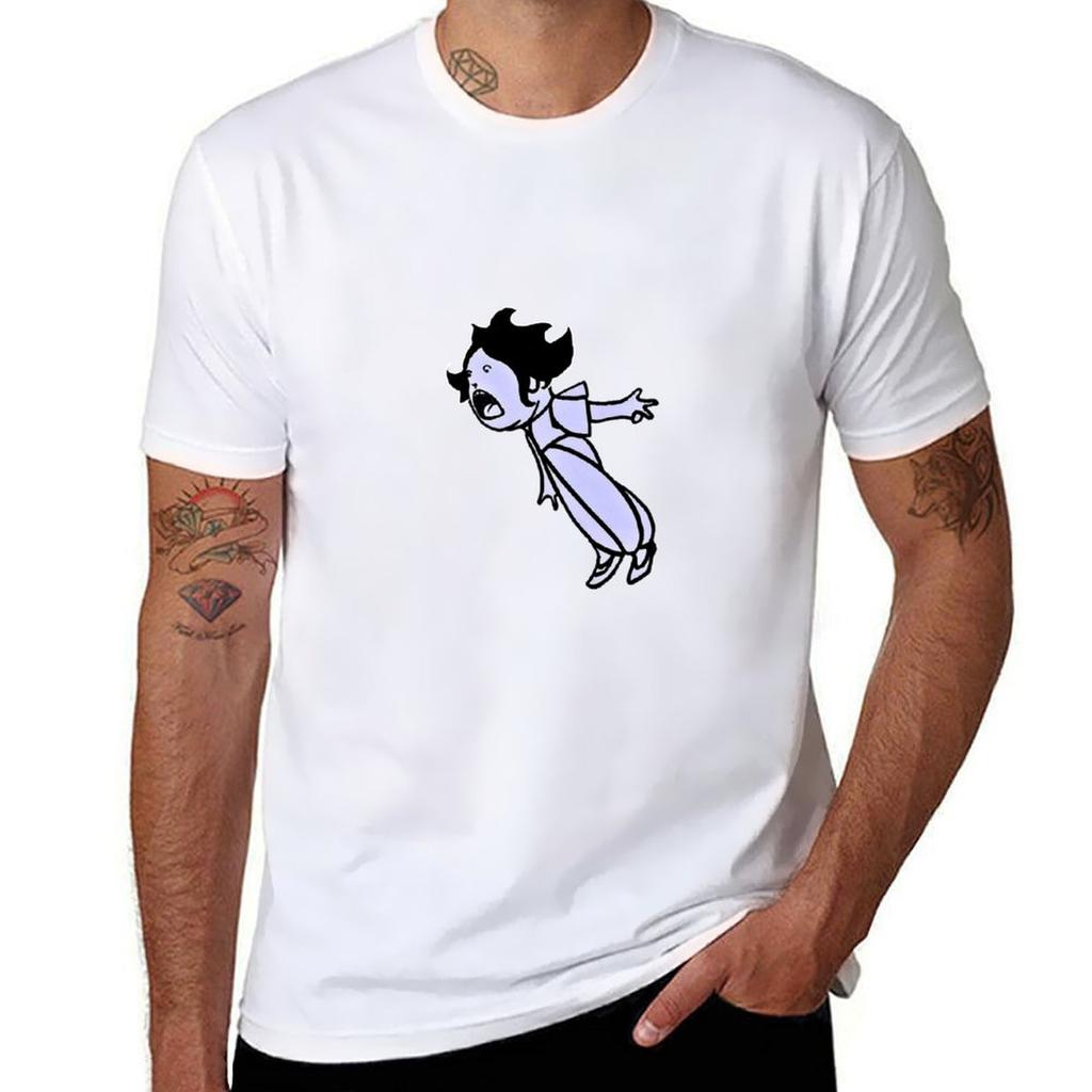 Child Flying Through The Air Tshirt T Shirts For Unisex Cotton Soft Tshirt