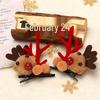 Christmas Party Set: Glasses, Headband, Hair Clips - Cartoon Gift for Kids' Birthdays