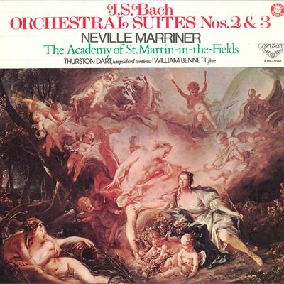 LP Record NEVILLE MARRINER/THE ACADEMY OF ST. - J.s.bach:orchestral Suites Nos.2&3 K16C9118 LONDON 1981 Japan Classical Used