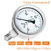 Pressure Gauge Manometer 60mm Dial -0.1-1.6Mpa 0-40Mpa Pressure Meter Manometer M14*1..5 Water Oil Air Pressure Manometer