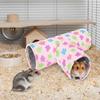 Thickened Guinea Pig Tunnel House Warm Pet Collapsible Tube Toy Hamster Hideout  Playtime Activity