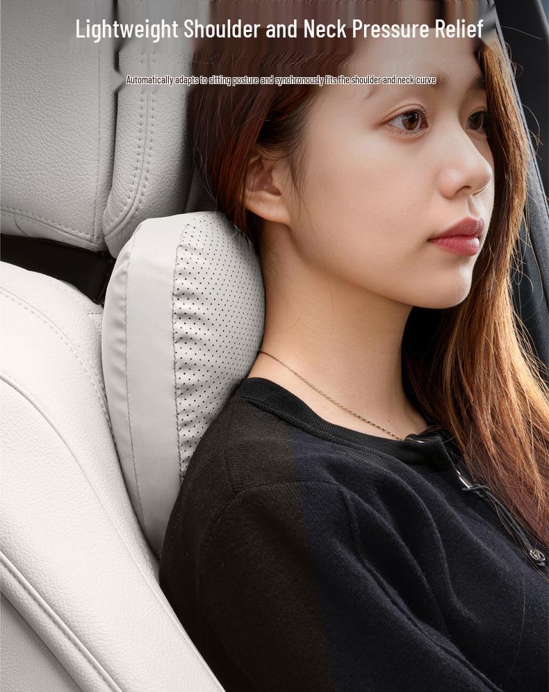 Breathable Comfort Car Headrest & Neck Support Pillow