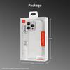 XUNDD For iPhone 16 Clear Phone Case Anti-Scratch Hard PC Mobile Back Cover