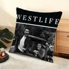 Cool W-Westlife Cushion Cover Soft Short Plush Pillow Cover Smooth Cozy Texture Aesthetic Cushion Case Home Decor