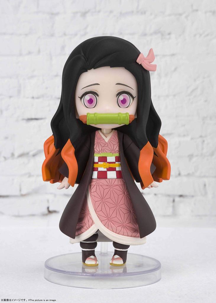 TAMASHII NATIONS Figuarts mini Demon Kimetsu no Yaiba Nezuko Kamado 90mm PVC ABS Painted Action Figure Slayer Approx. &