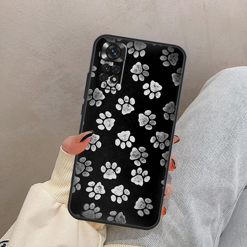 Dog Paw For Xiaomi Redmi Note 14 13 9 10 11 12 15 Pro Plus Case Cover For Redmi 15 C 13C 12C 10C 14C