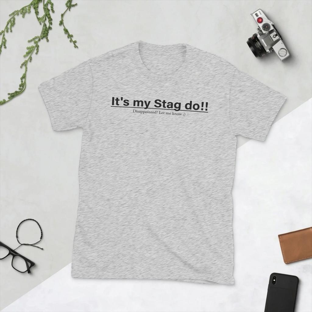 Stag Do for an Awkward Stag TShirts for Unisex Casual Pure Cotton Tees Round Collar Short Sleeve T Shirt Plus Size Tops