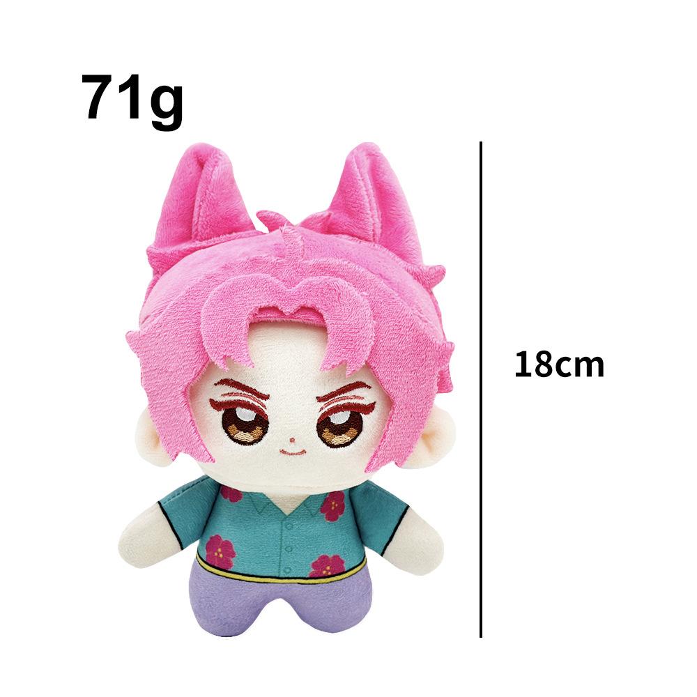 NEW Anime Kpop Demons Hunters Plush Soft Cute Keychain Plushie Cartoon Stuffed Dolls Hunt Girl Group Stuffed For Fans Kids Gifts