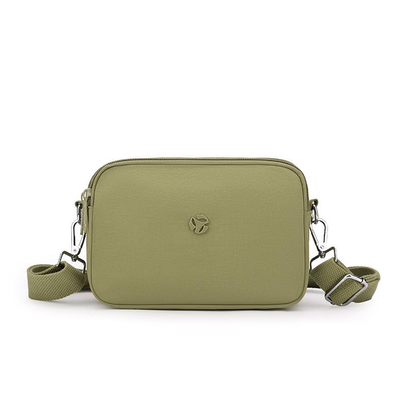 

Trendy Women s Crossbody Bag: Versatile, Small Square Design for Casual or Fashionable Outfits сосна зелений колір