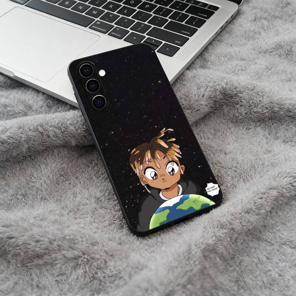 

Rapper Lil Uzi V-Vert Soft Silicone phone Case for Samsung Galaxy A73/A71/A72/A70/A53/A52/A51 - Black Samsung a40