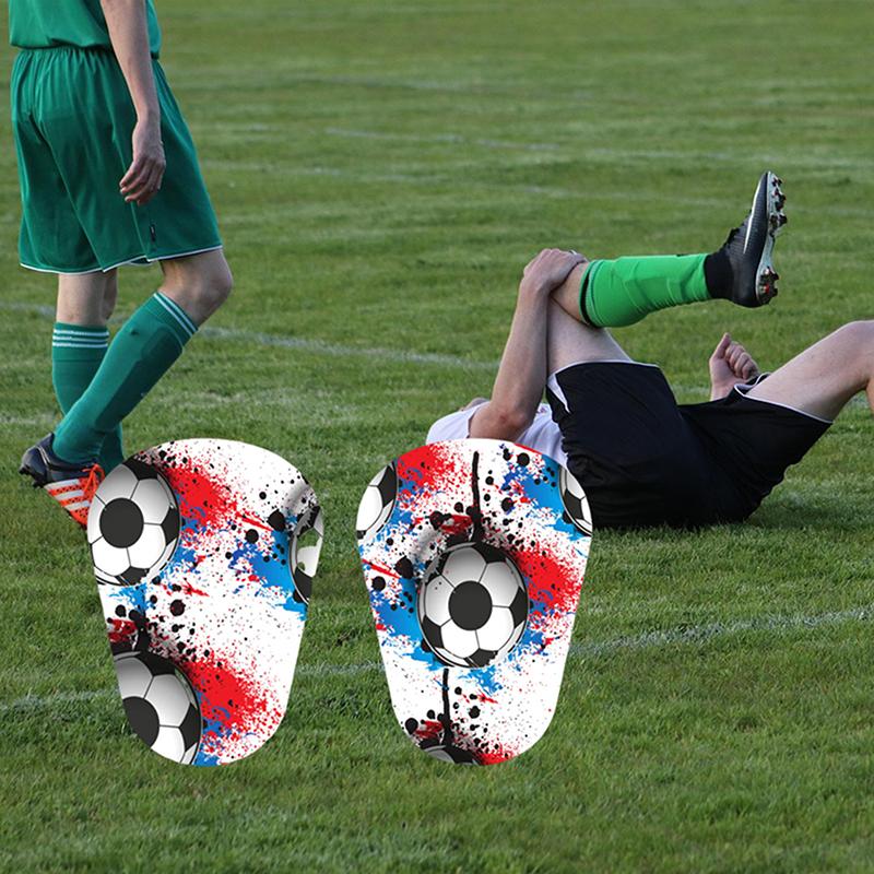1Pair Football Shin Pad Soccer Training Leg Guard Protective Equipment Wear-Resistant Shock Absorbing Leg Protect