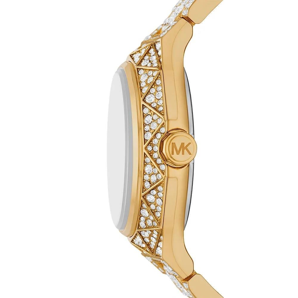 Michael Kors MK7398 Raquel Pave Gold-Tone Ladies Watch